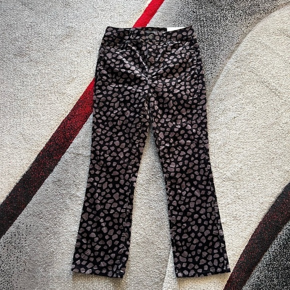 Ann Taylor Velvet The Kick Crop High Rise Pants - Picture 1 of 4